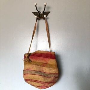 Vintage Large Sisal Bag Tote Farm Market Bag